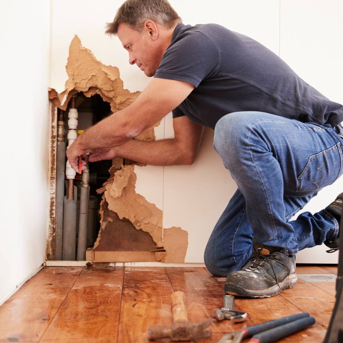 Fixing a leaky pipe